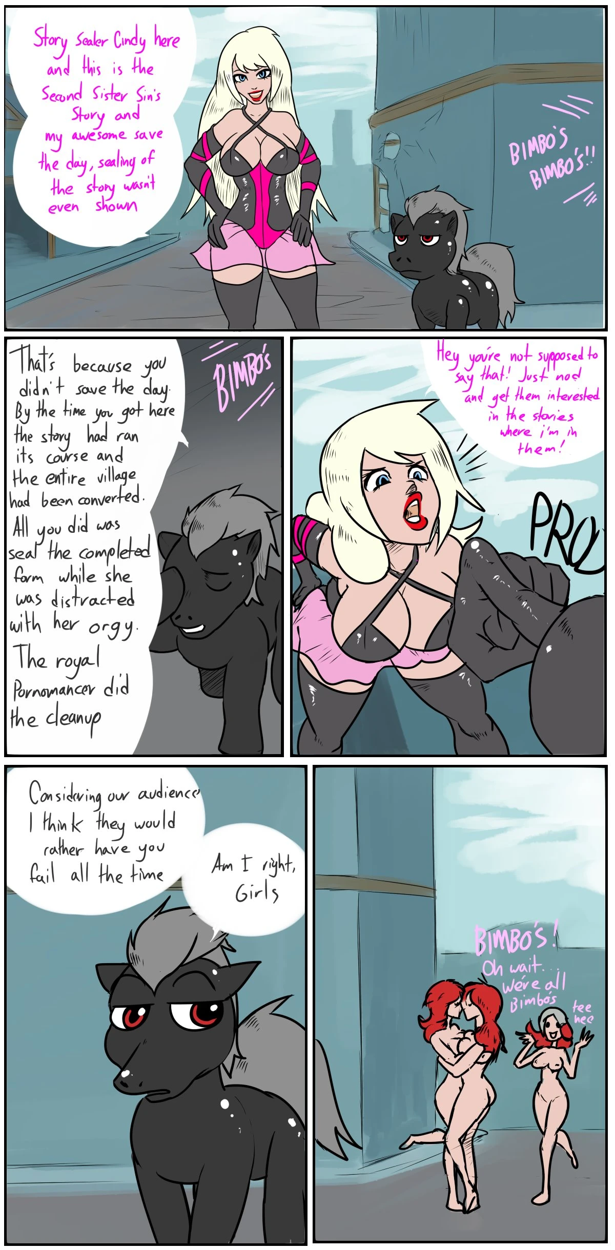 Sister Sins Story: Guard who cried Bimbo porn comic picture 16