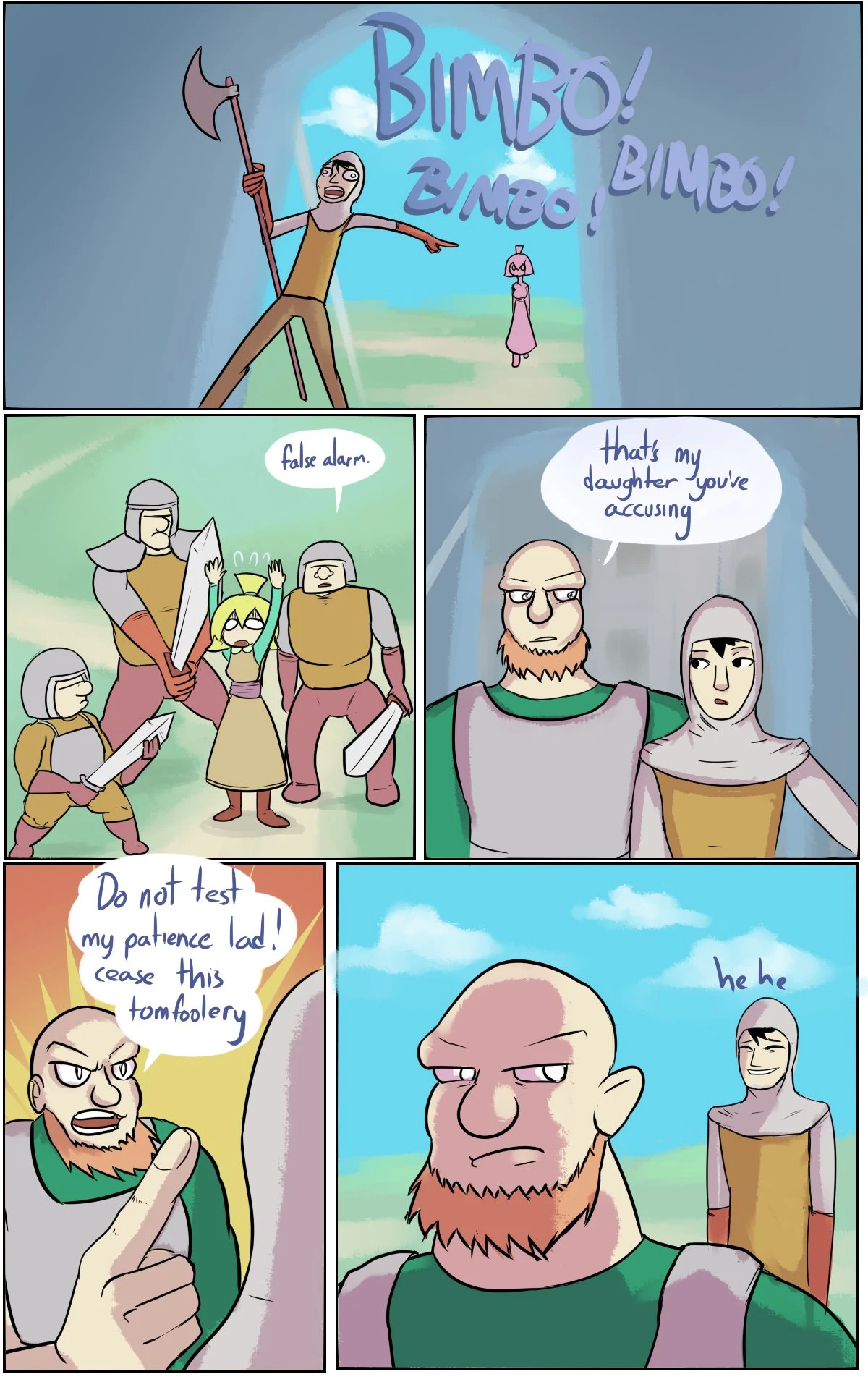 Sister Sins Story: Guard who cried Bimbo porn comic picture 2