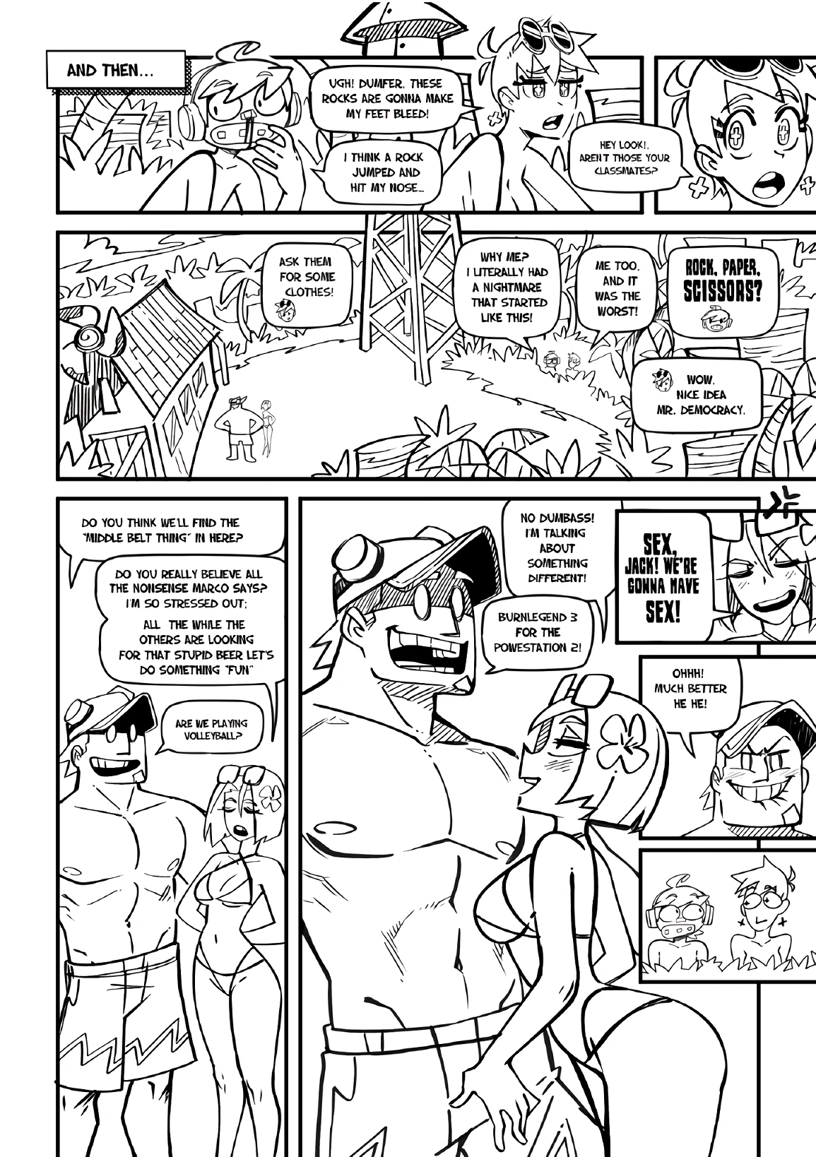 SkarpWorld 18: Tremors porn comic picture 15