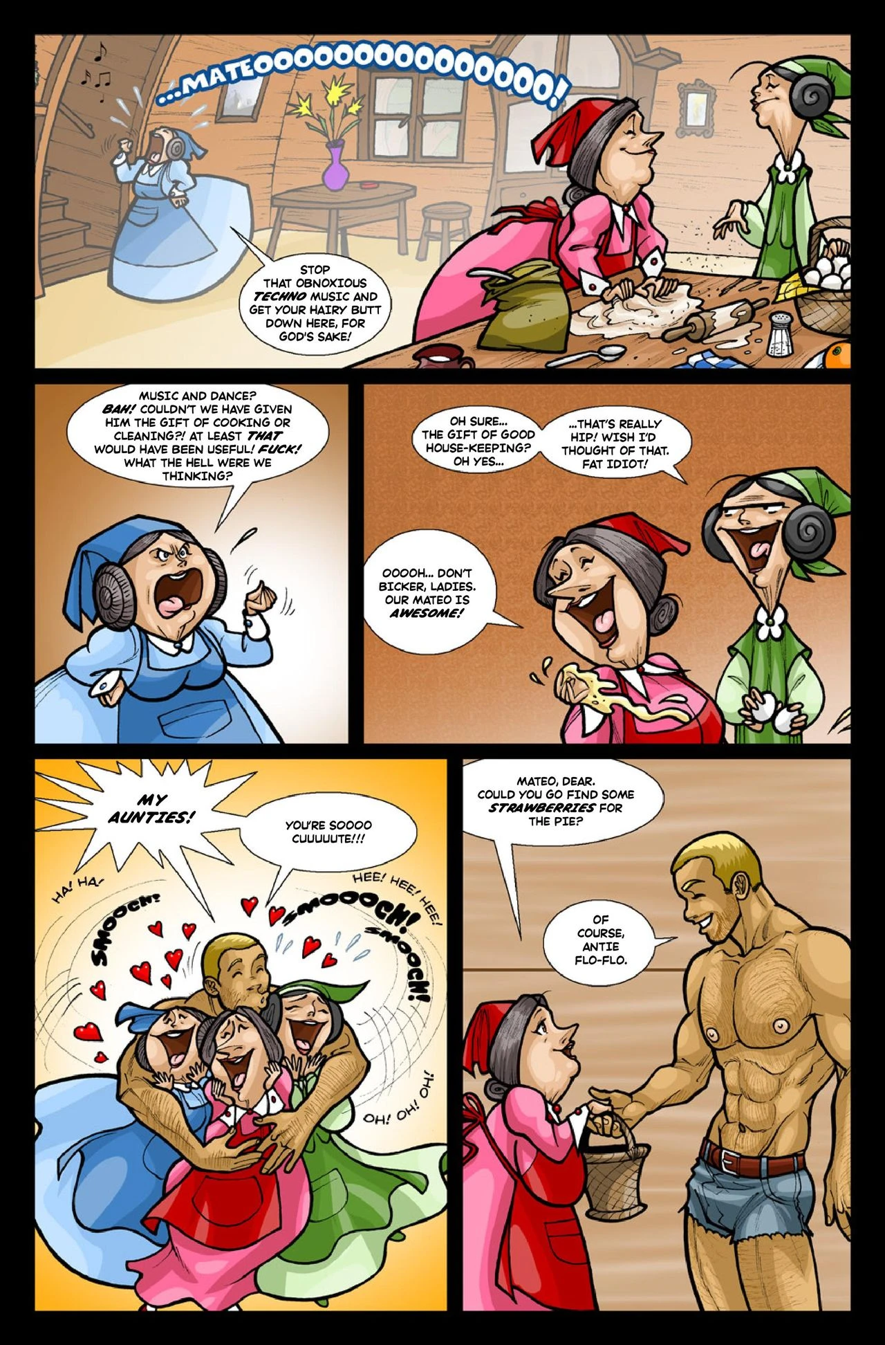 Sleeping Bear porn comic picture 12