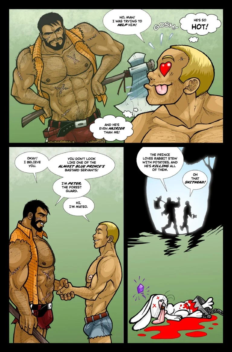 Sleeping Bear porn comic picture 14