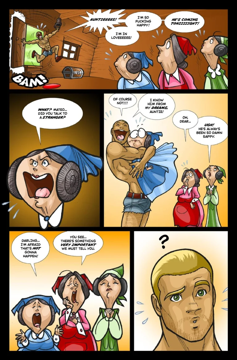 Sleeping Bear porn comic picture 16