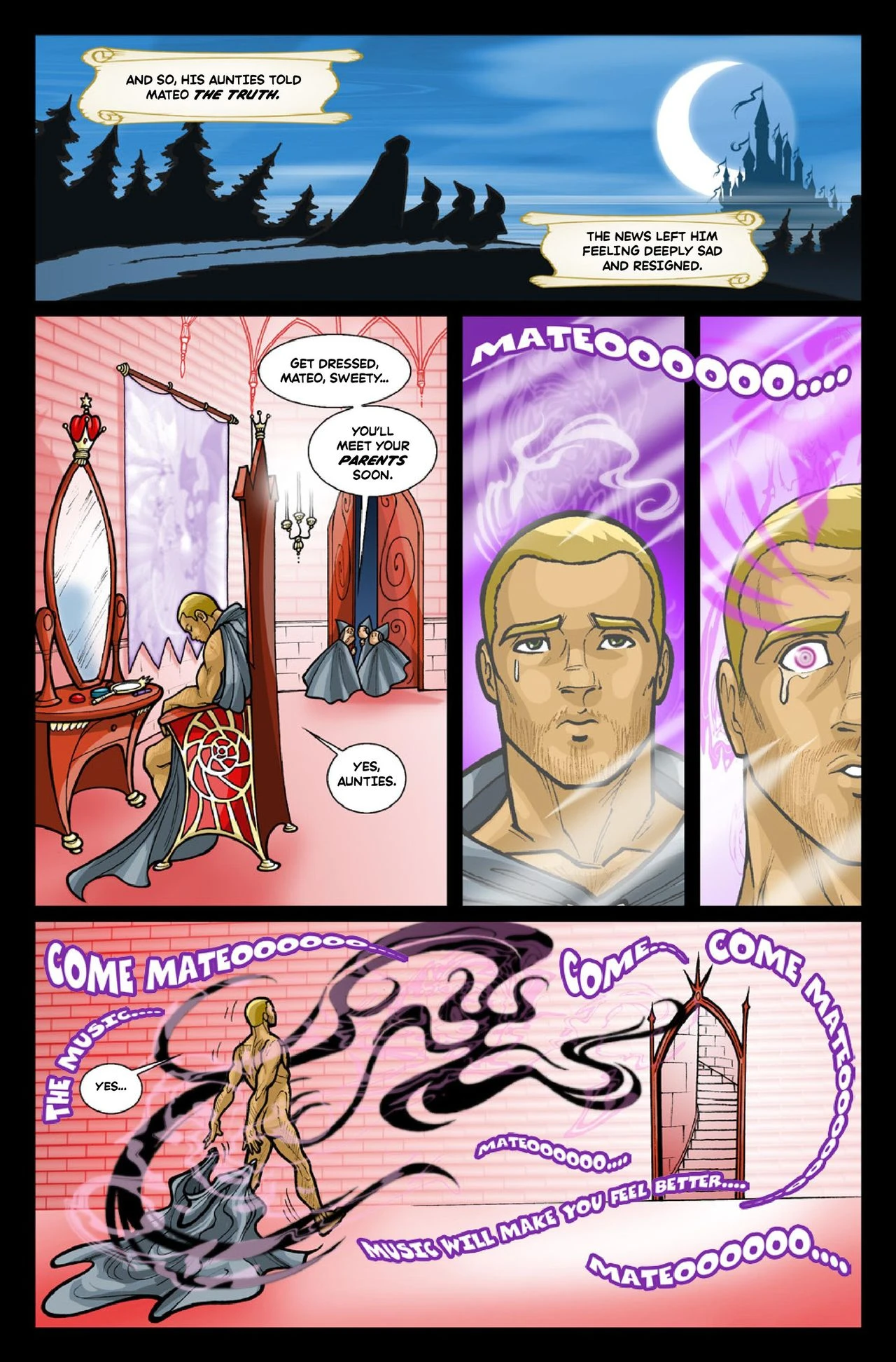 Sleeping Bear porn comic picture 17