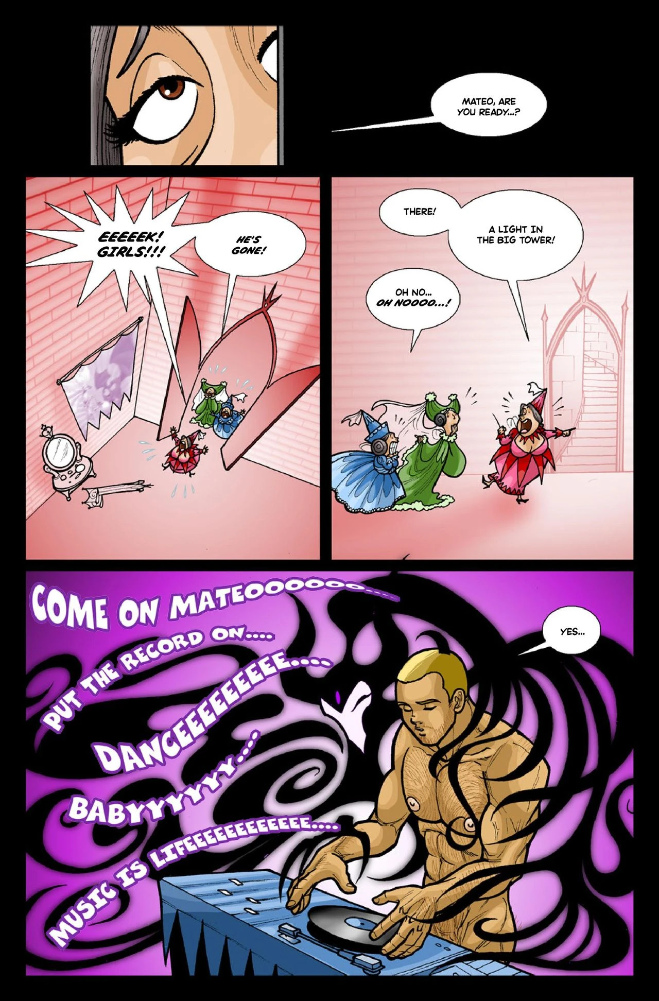 Sleeping Bear porn comic picture 19