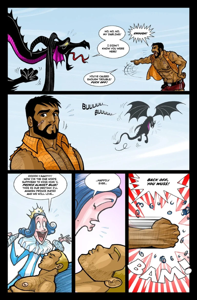 Sleeping Bear porn comic picture 24