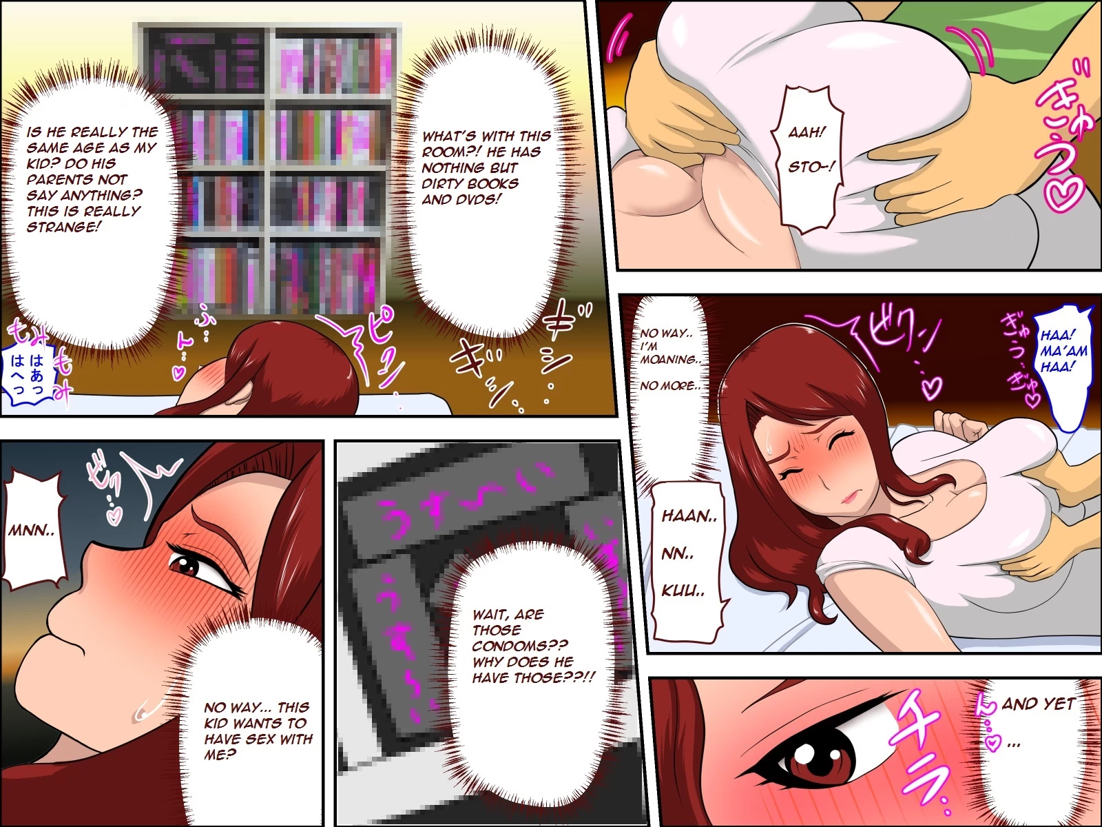 Sleeping with My Son's Classmate to Boost My Career... porn comic picture 18