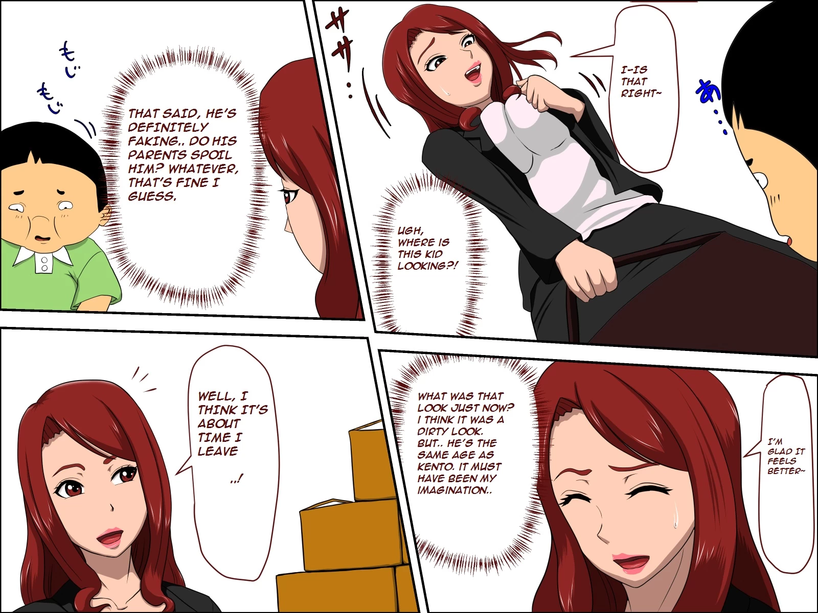 Sleeping with My Son's Classmate to Boost My Career... porn comic picture 7