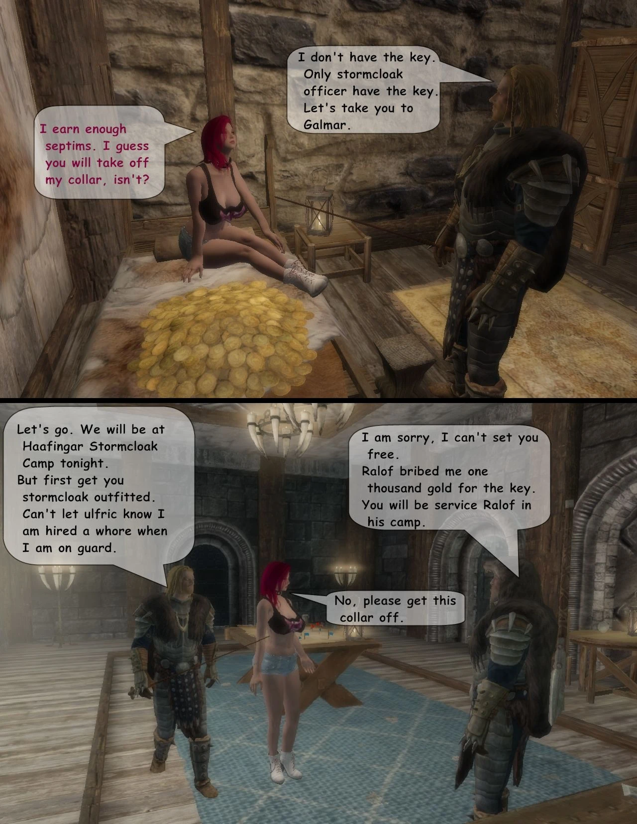 Slut adventure: Joinning the Stormcloak porn comic picture 26