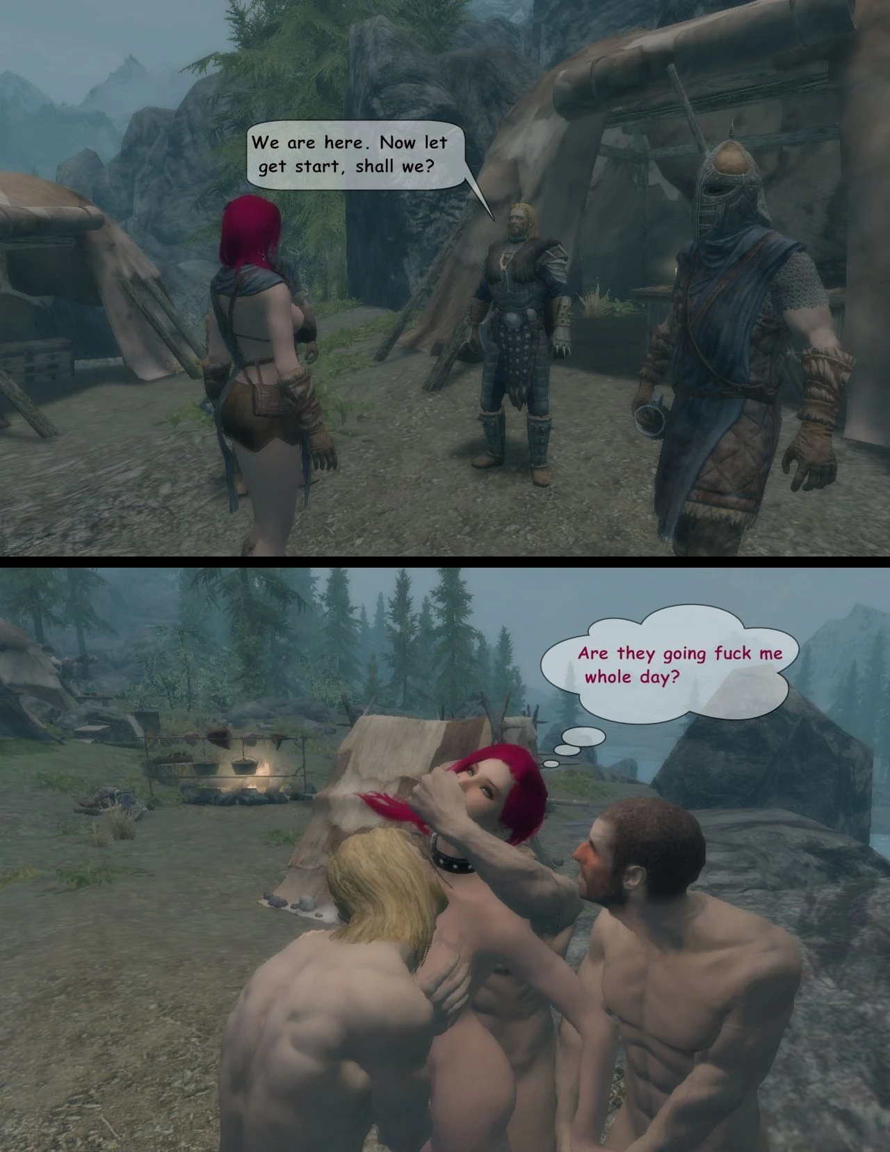 Slut adventure: Joinning the Stormcloak porn comic picture 28