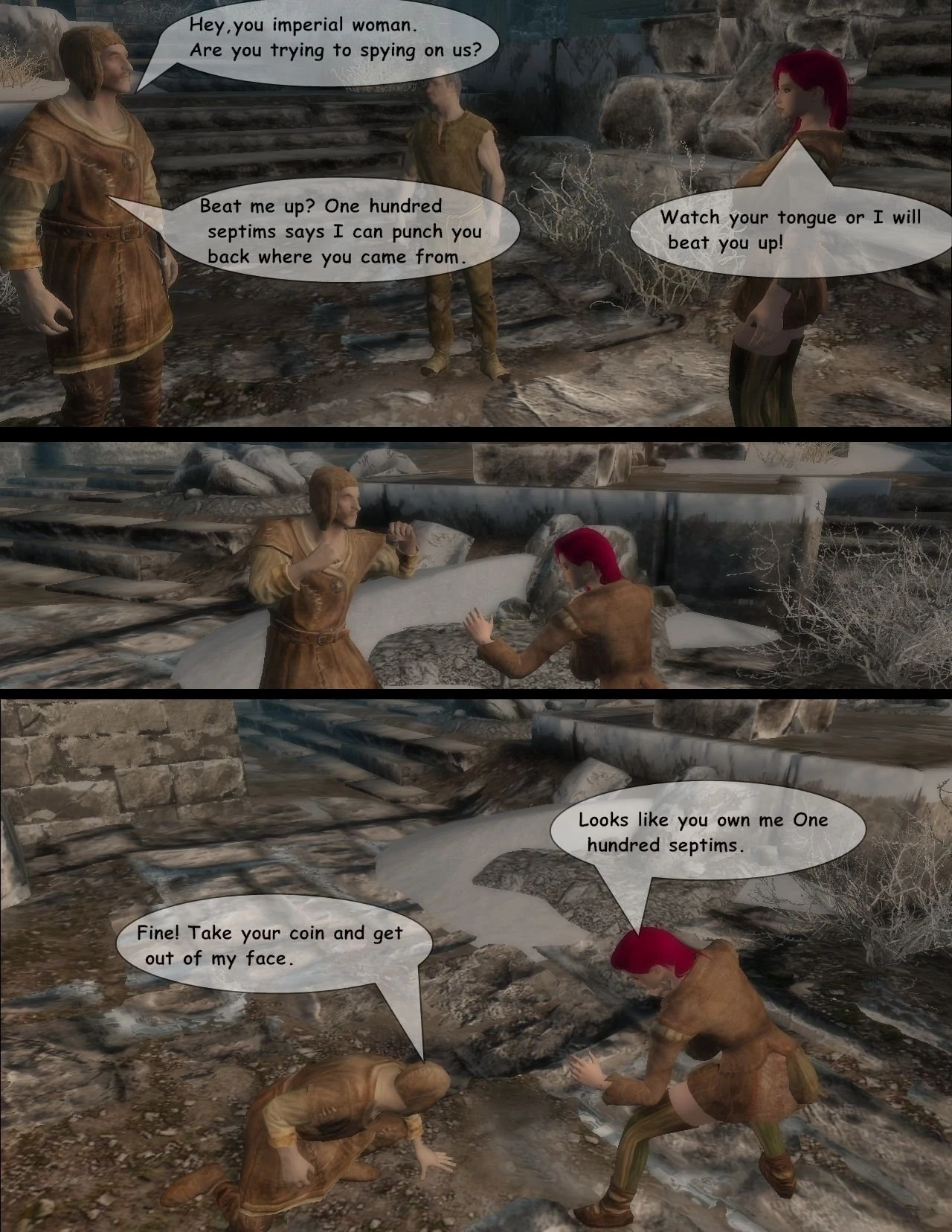 Slut adventure: Joinning the Stormcloak porn comic picture 3