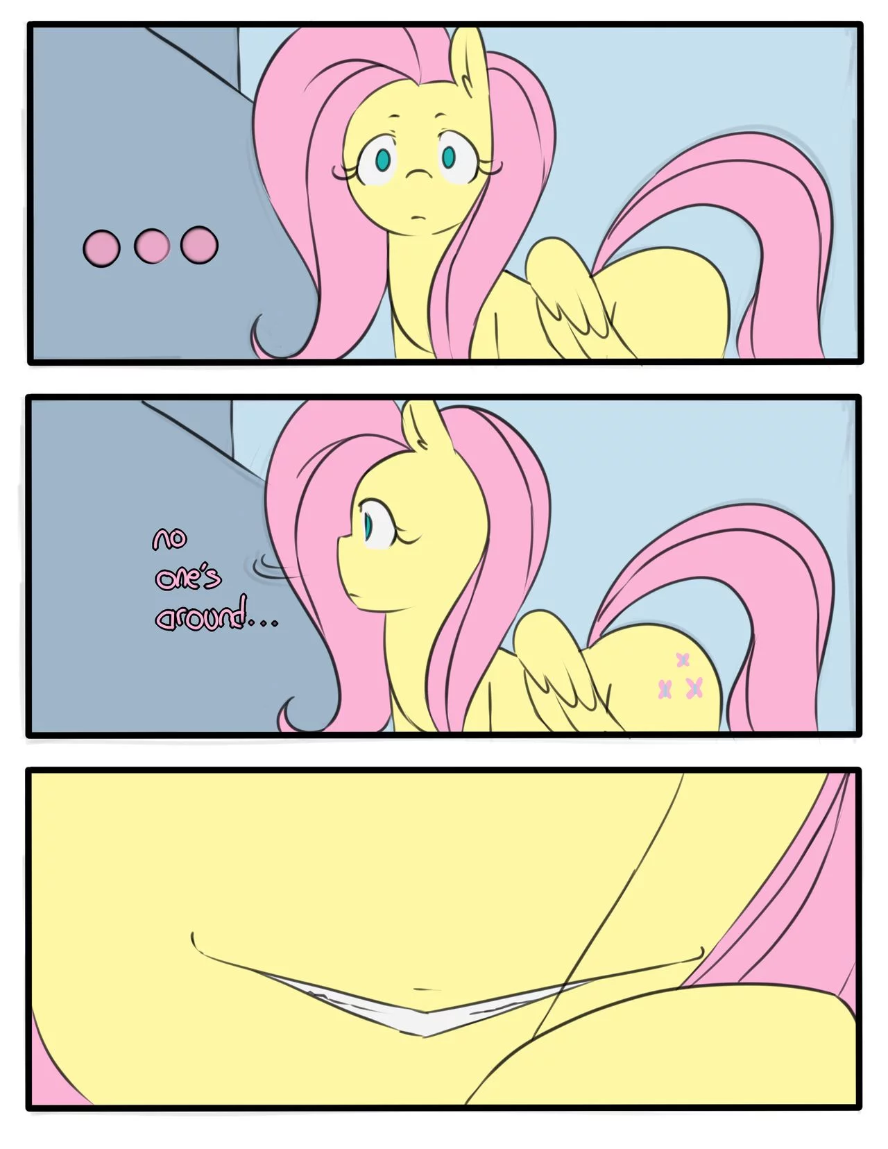 Sluttershy Adventures porn comic picture 2