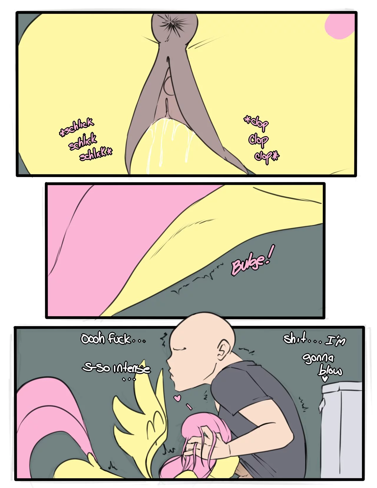 Sluttershy Adventures porn comic picture 5