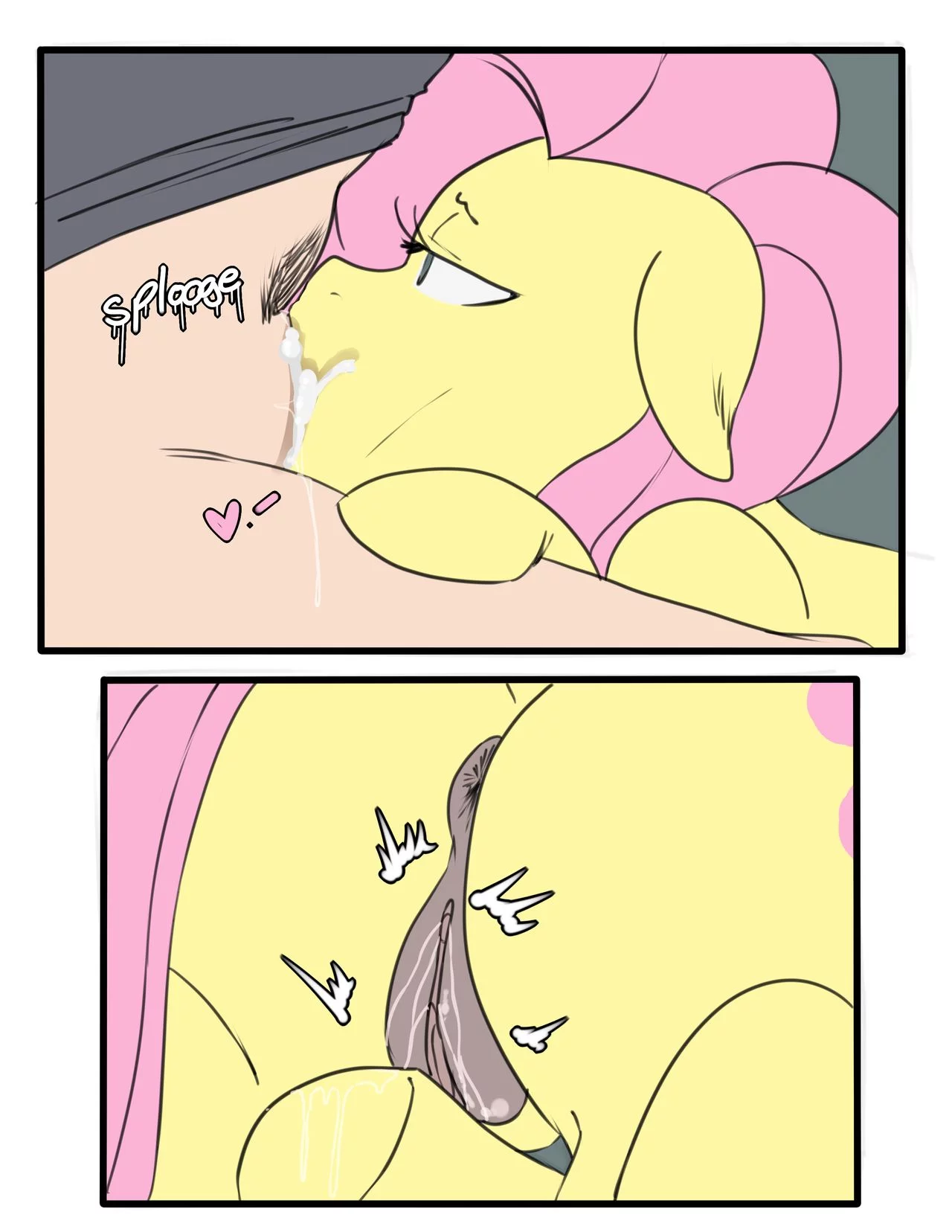 Sluttershy Adventures porn comic picture 6
