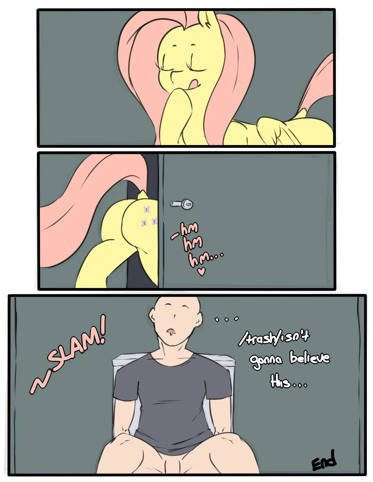 Sluttershy Adventures porn comic picture 7