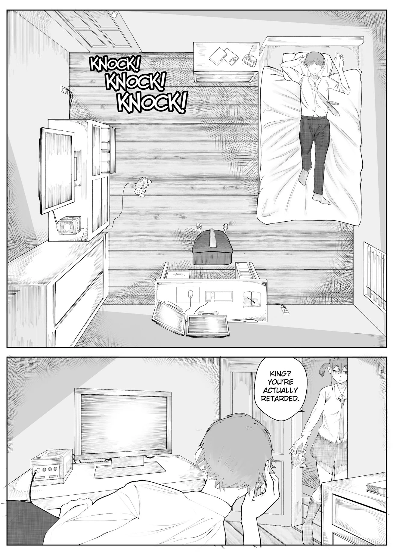 Smash me Senpai! porn comic picture 6