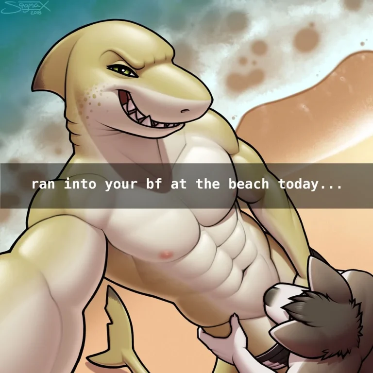 Snapchat Shark Attack porn comic picture 1