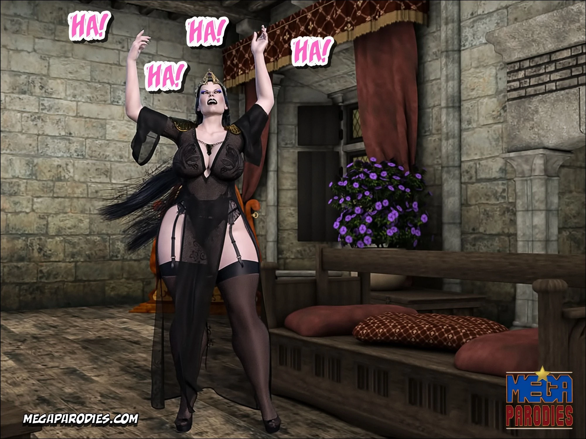 Snow White 2 porn comic picture 6