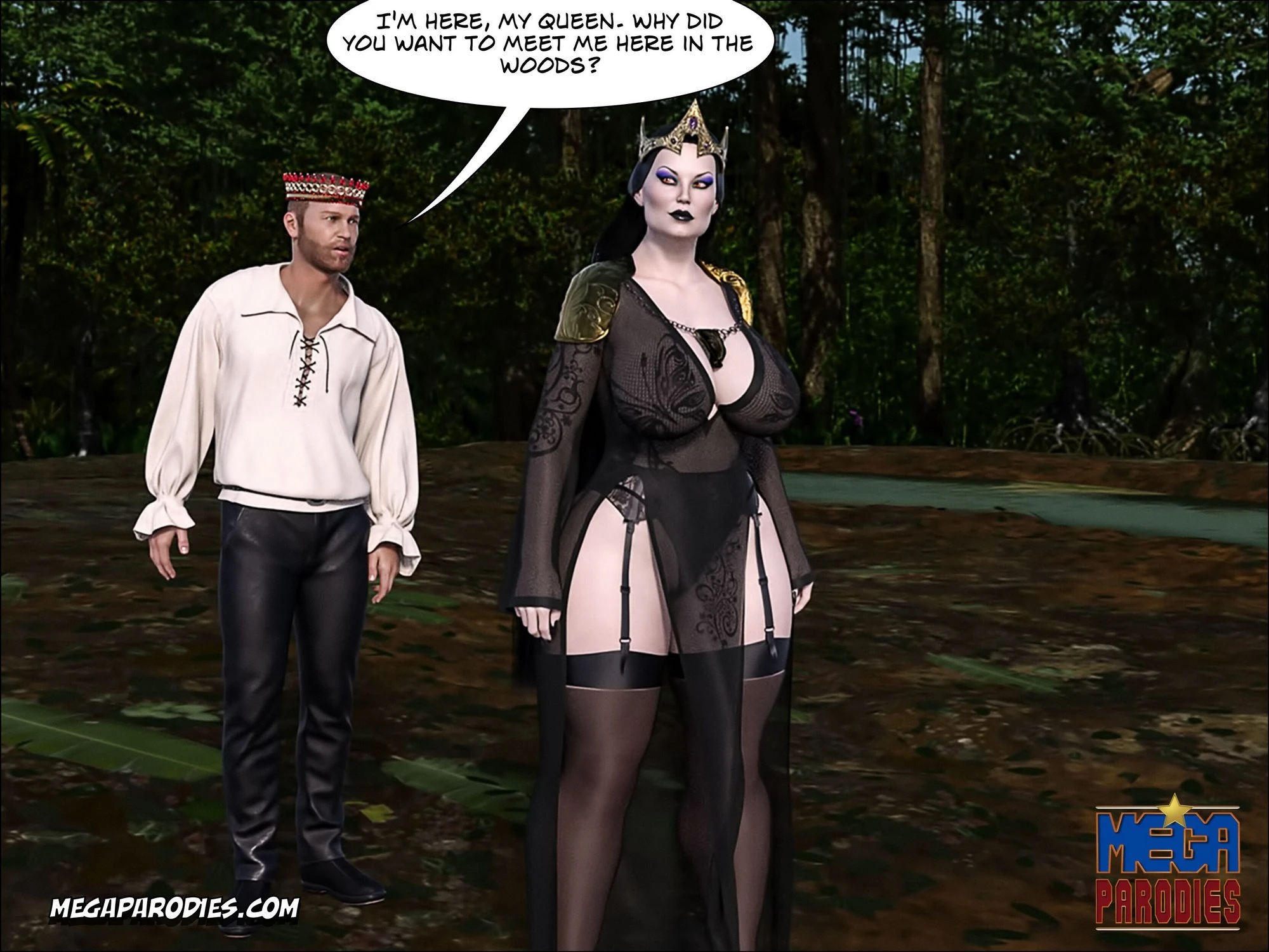 Snow White 2 porn comic picture 8