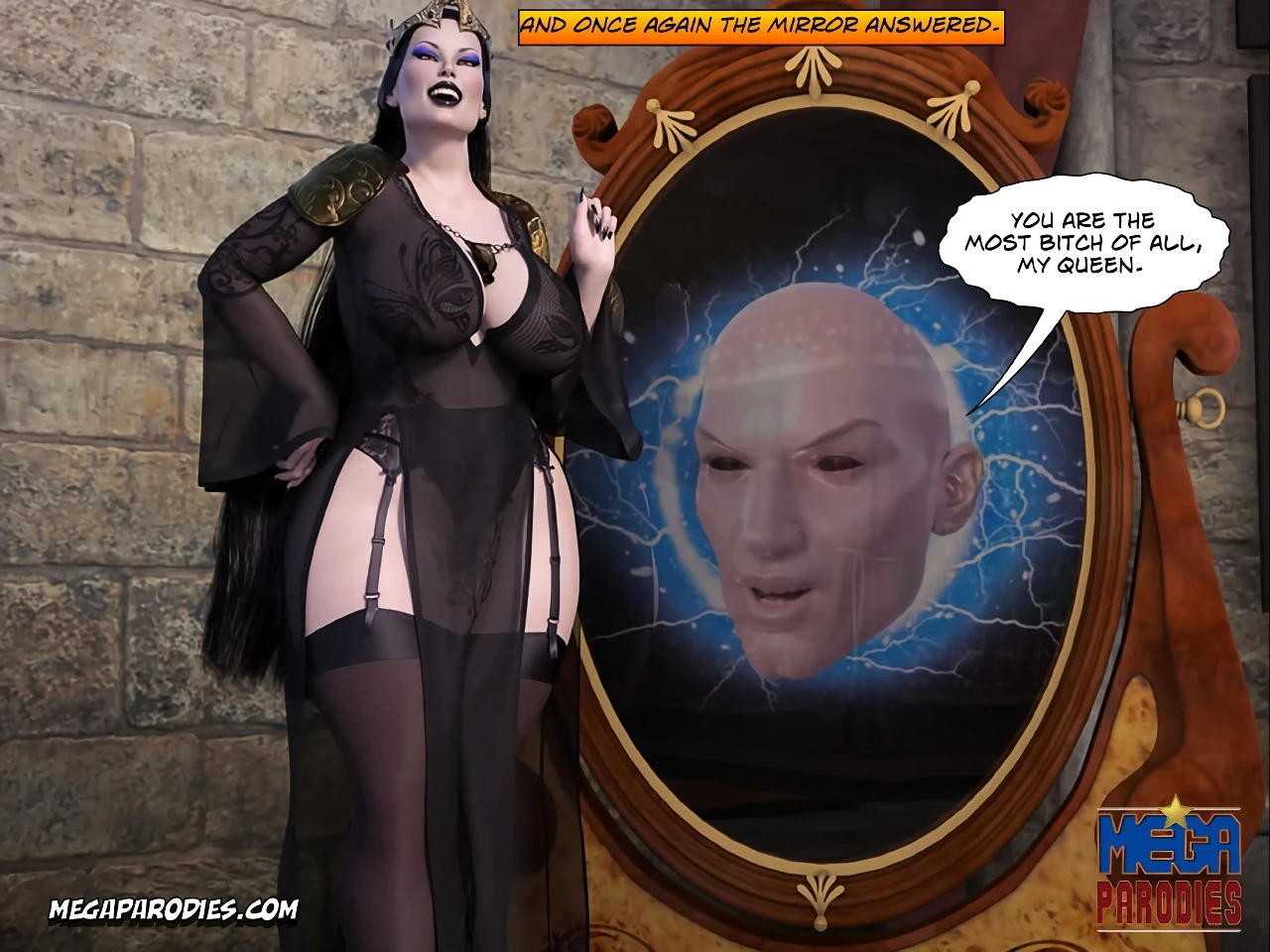 Snow White porn comic picture 10