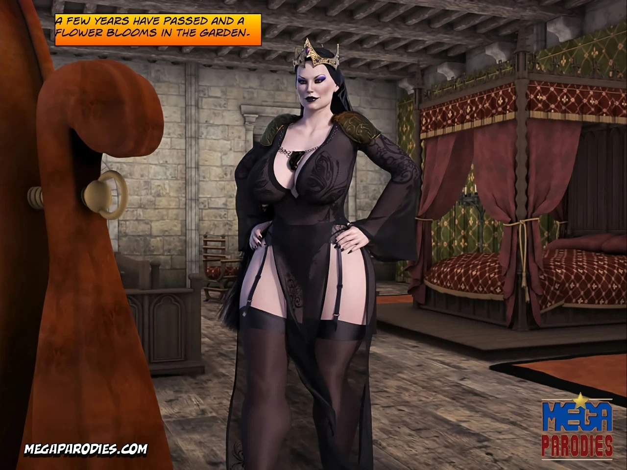 Snow White porn comic picture 11