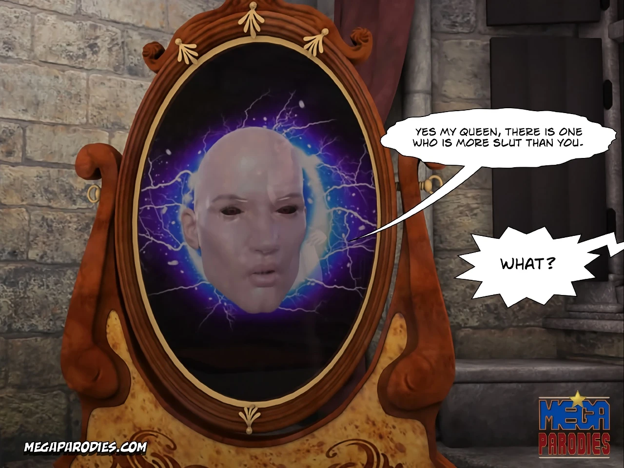 Snow White porn comic picture 13