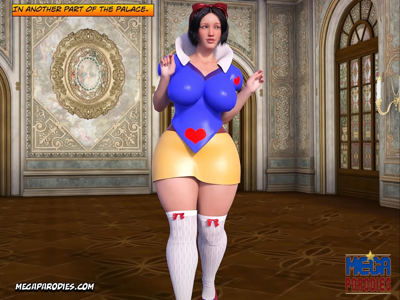 Snow White porn comic picture 16