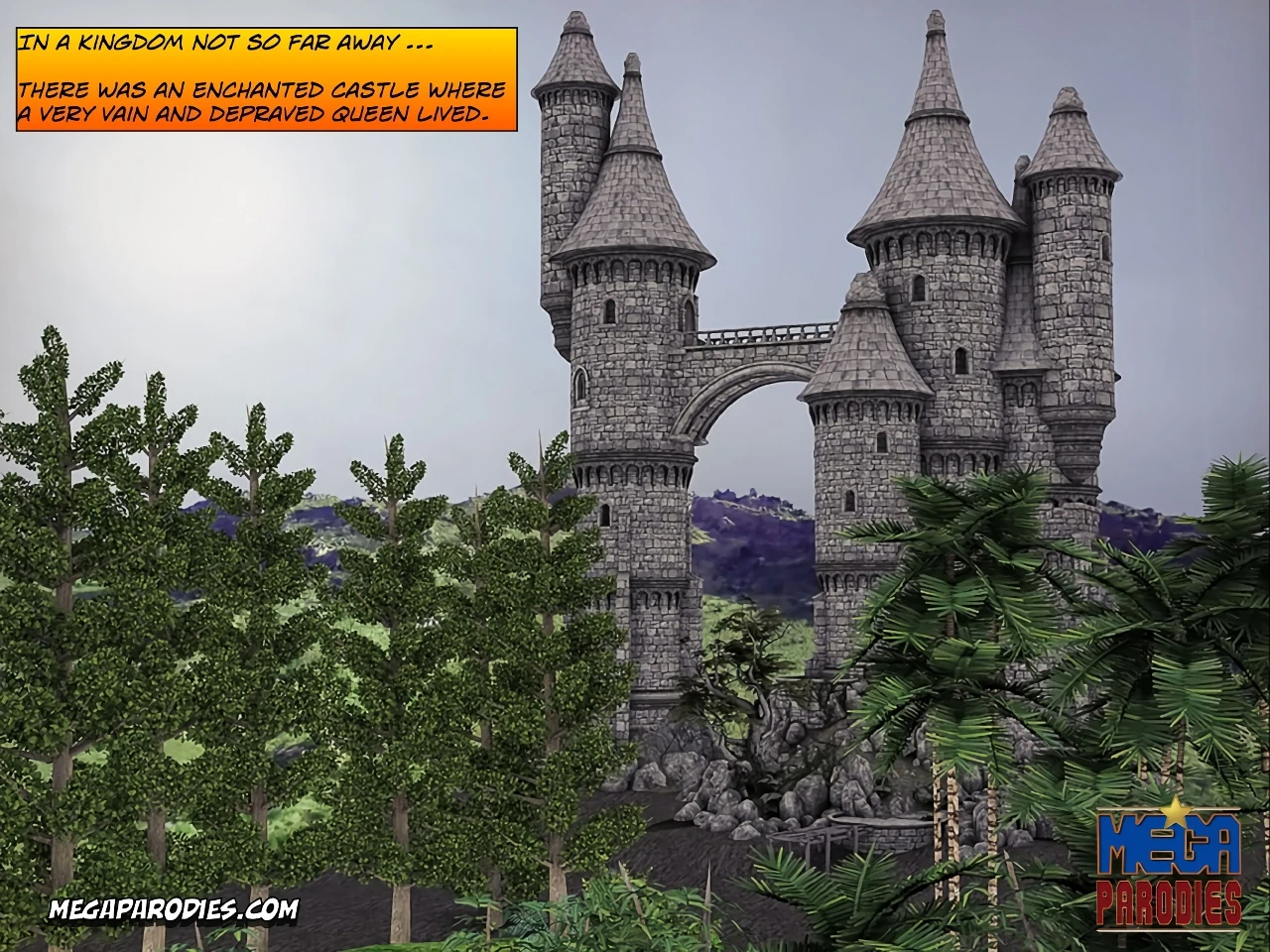 Snow White porn comic picture 2