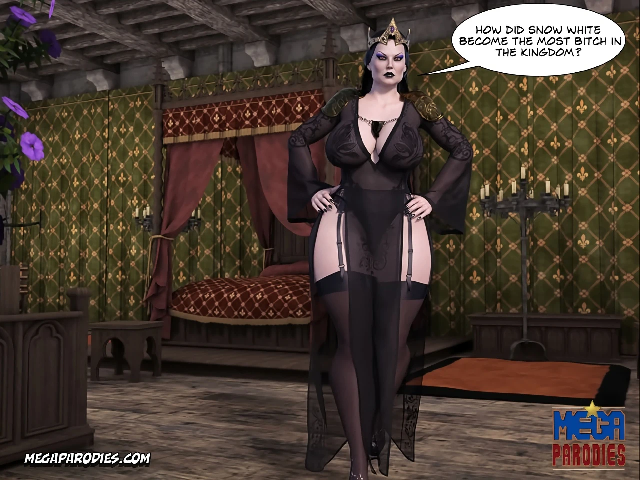 Snow White porn comic picture 52