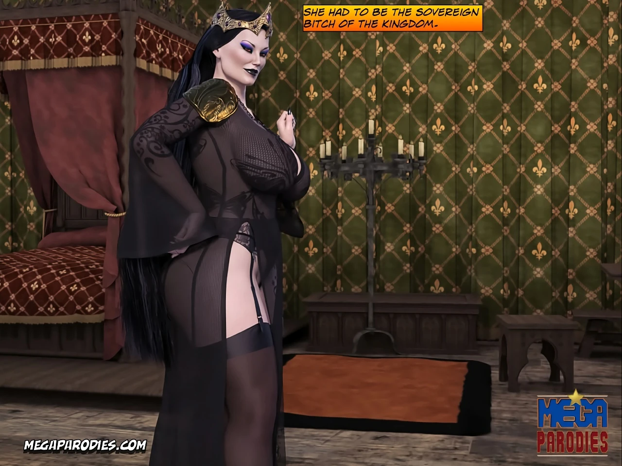 Snow White porn comic picture 8