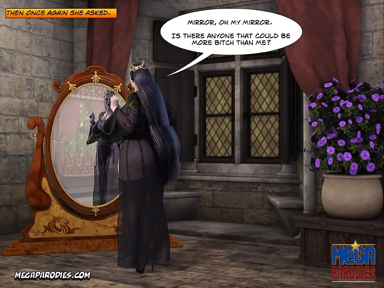 Snow White porn comic picture 9