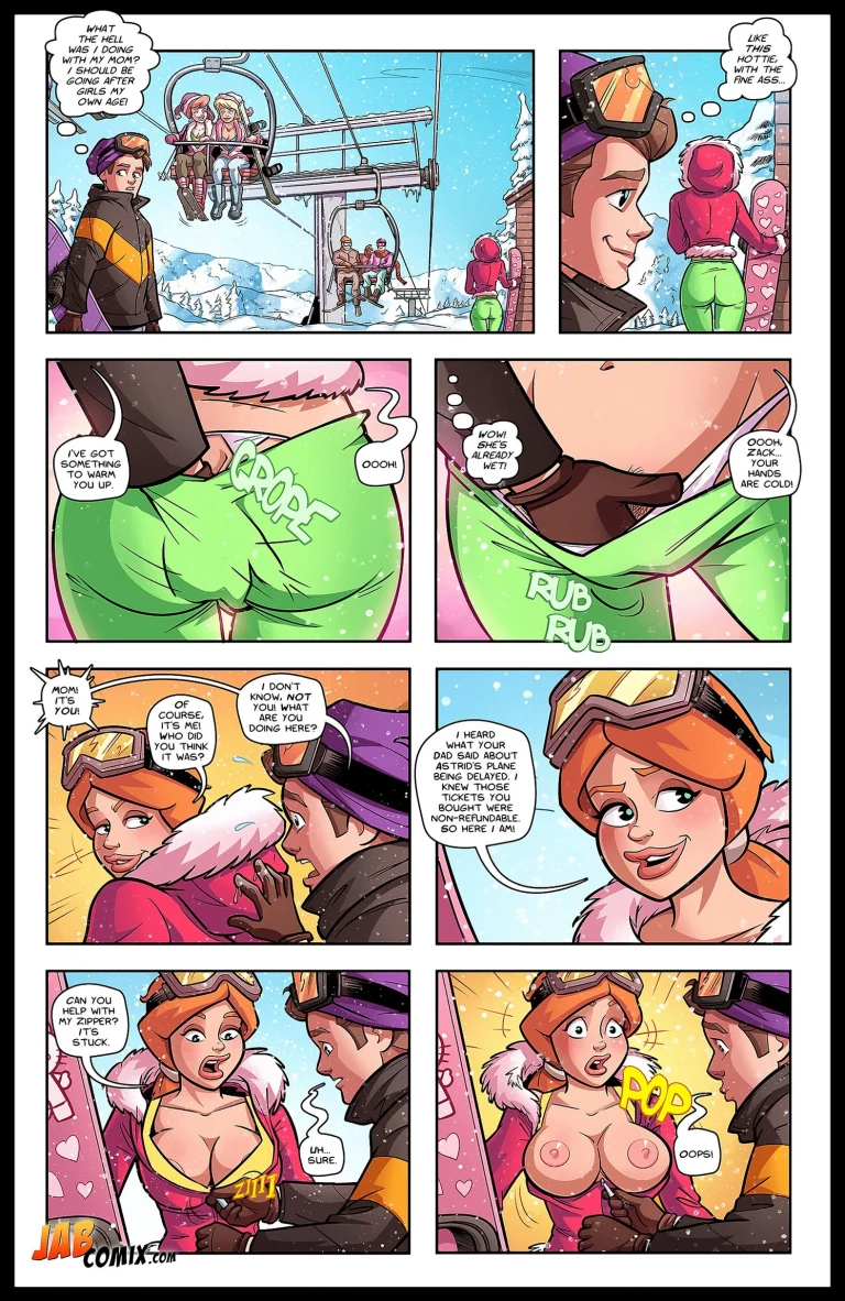 Snowed In porn comic picture 10
