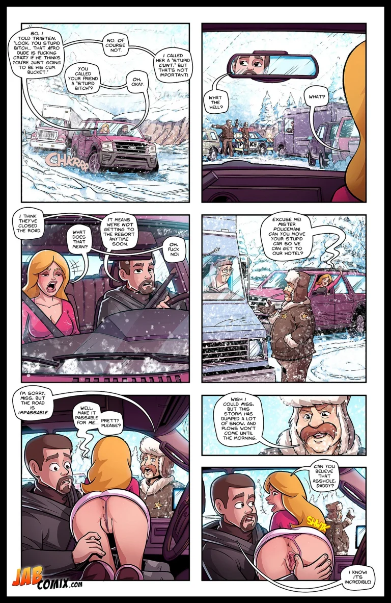 Snowed In porn comic picture 13