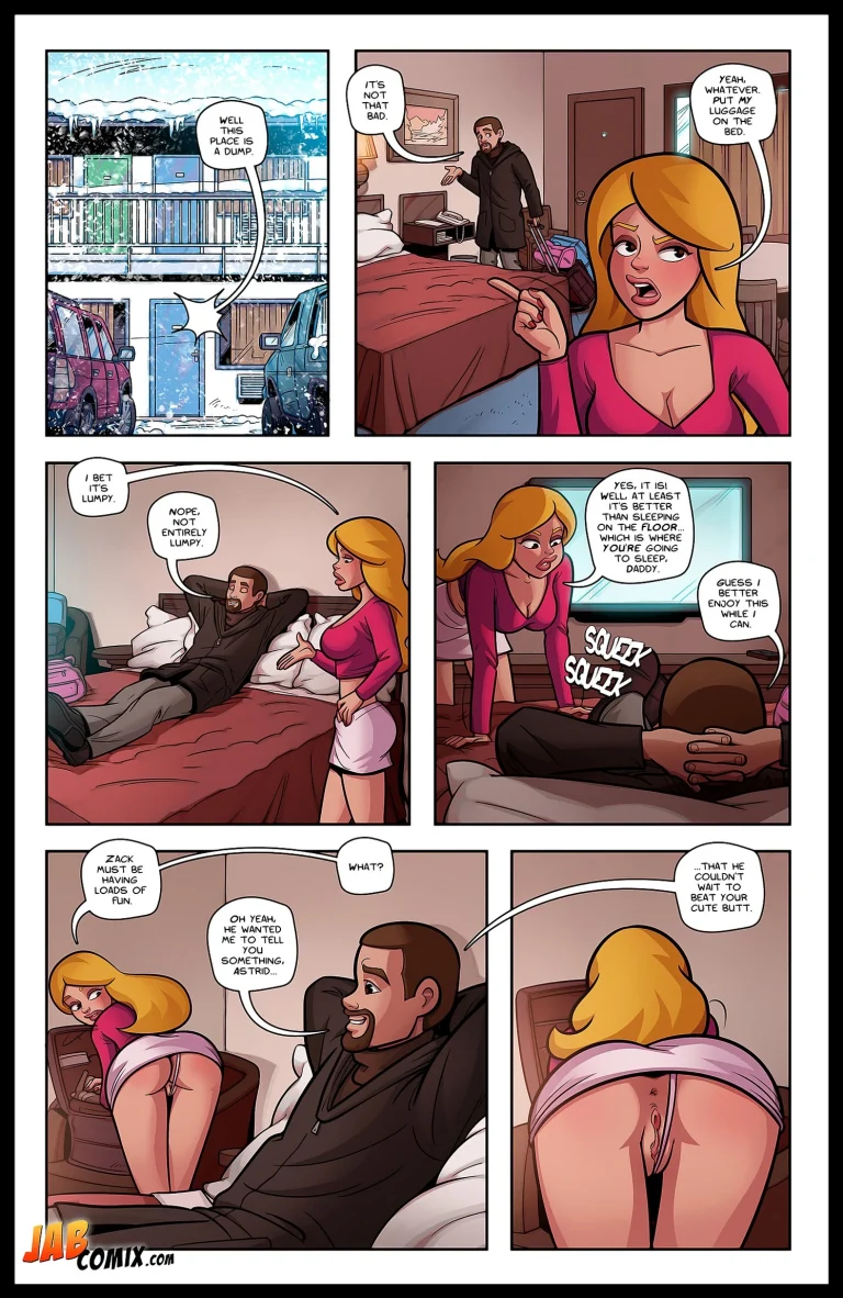 Snowed In porn comic picture 17