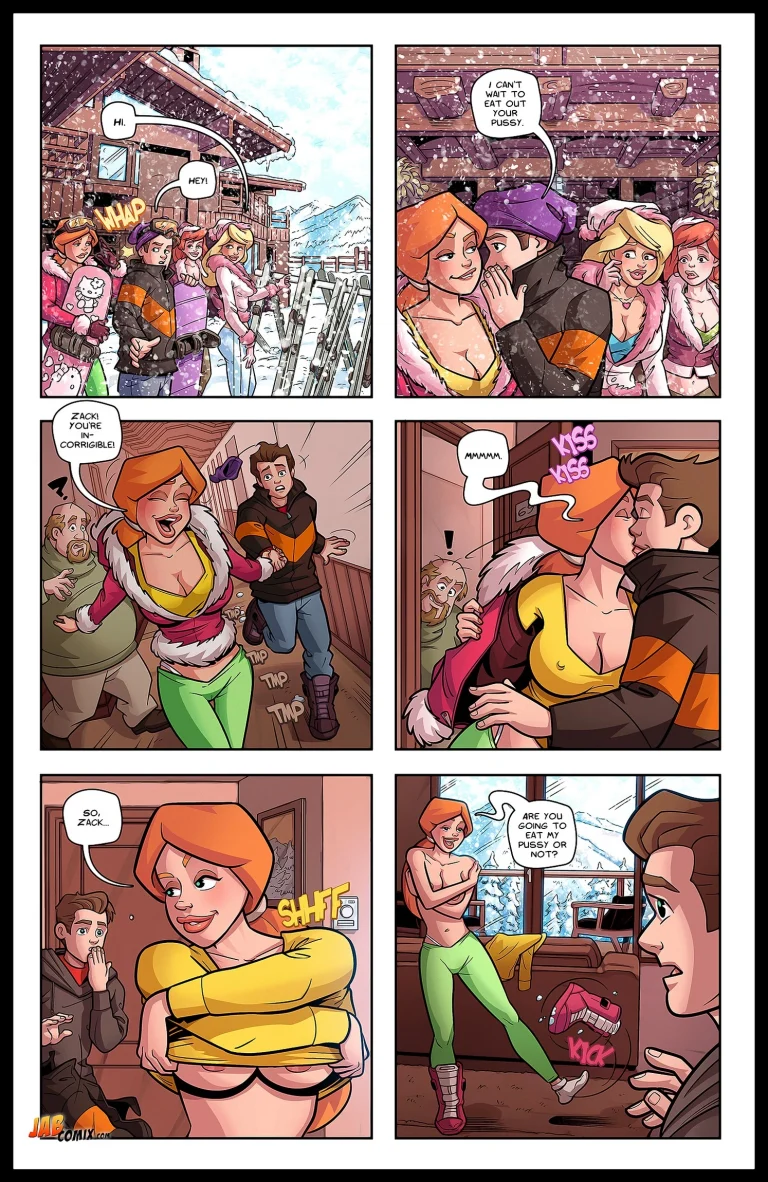 Snowed In porn comic picture 18