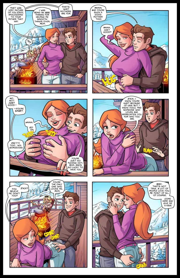 Snowed In porn comic picture 6