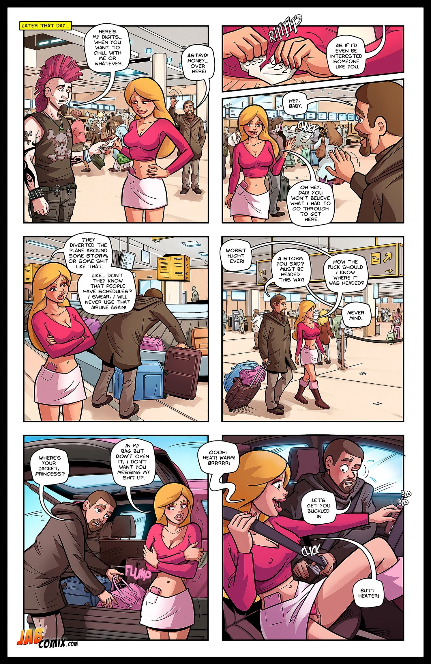 Snowed In porn comic picture 9