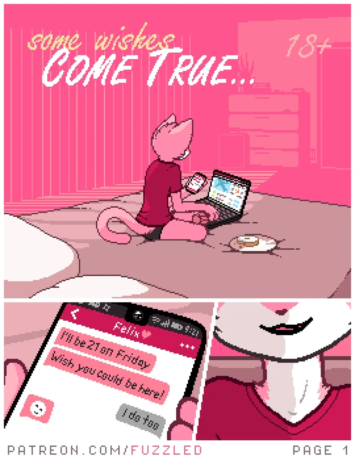 Some Wishes Come True porn comic picture 1