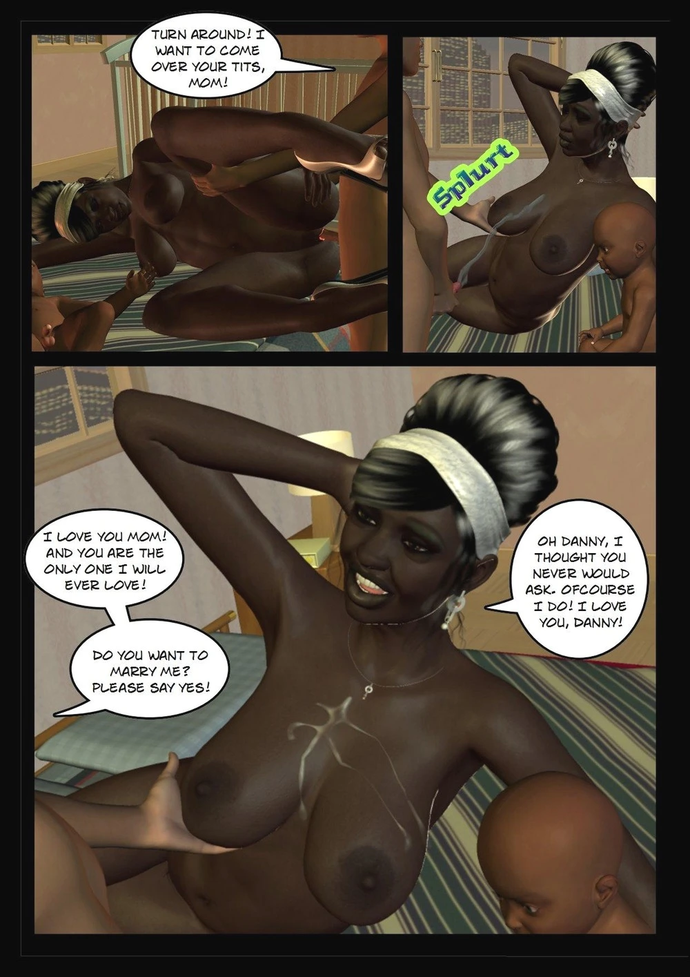 Son About The house porn comic picture 37