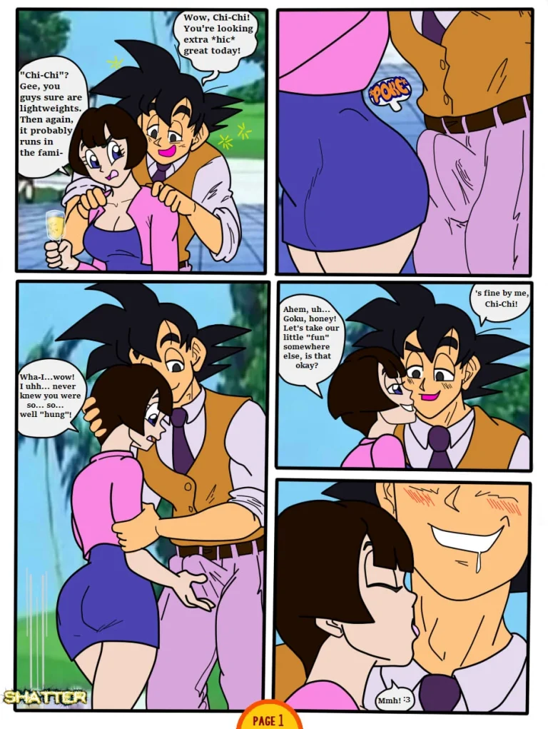 Son Drunku porn comic picture 1