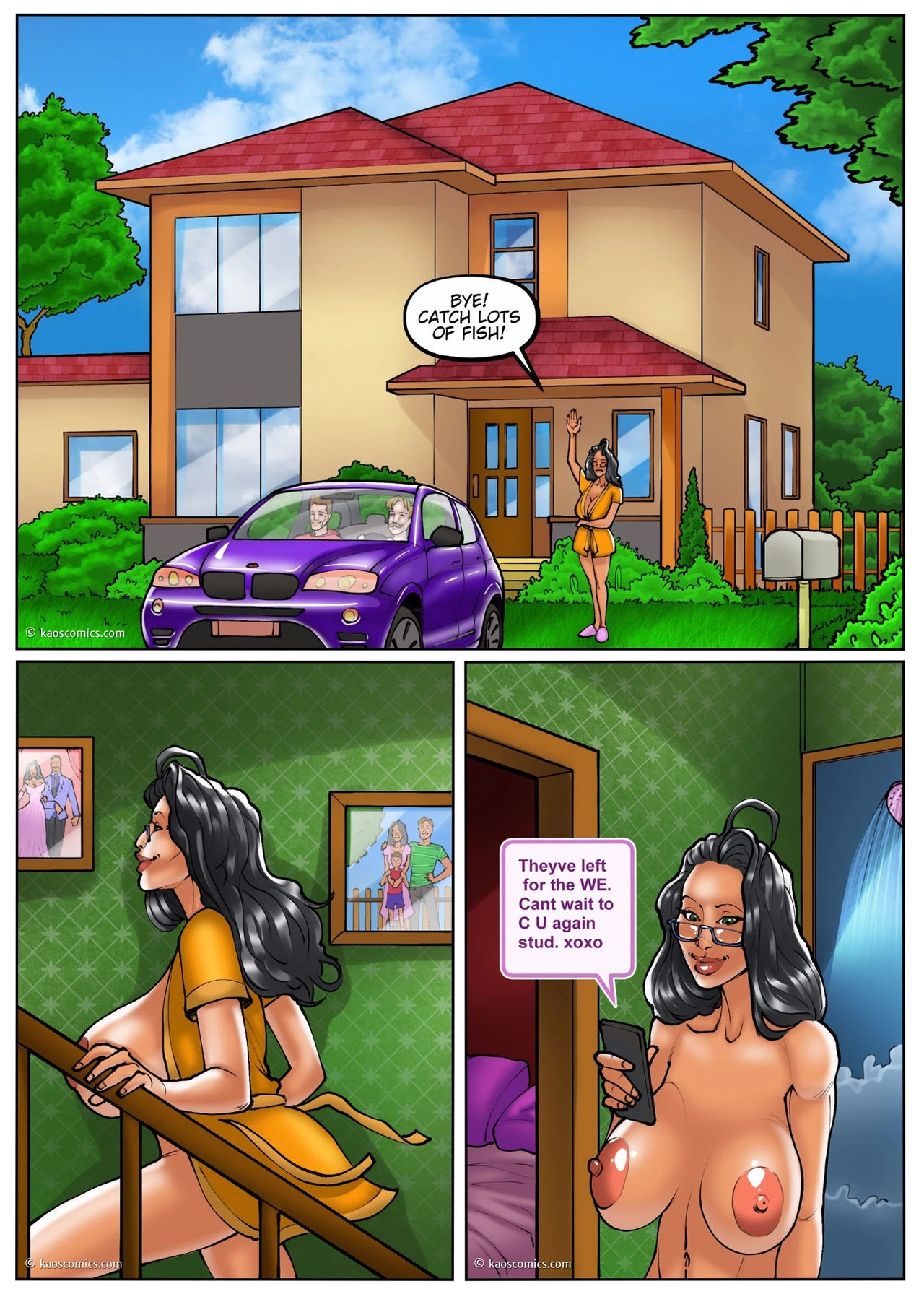 Son's Best Friend's Dad porn comic picture 2