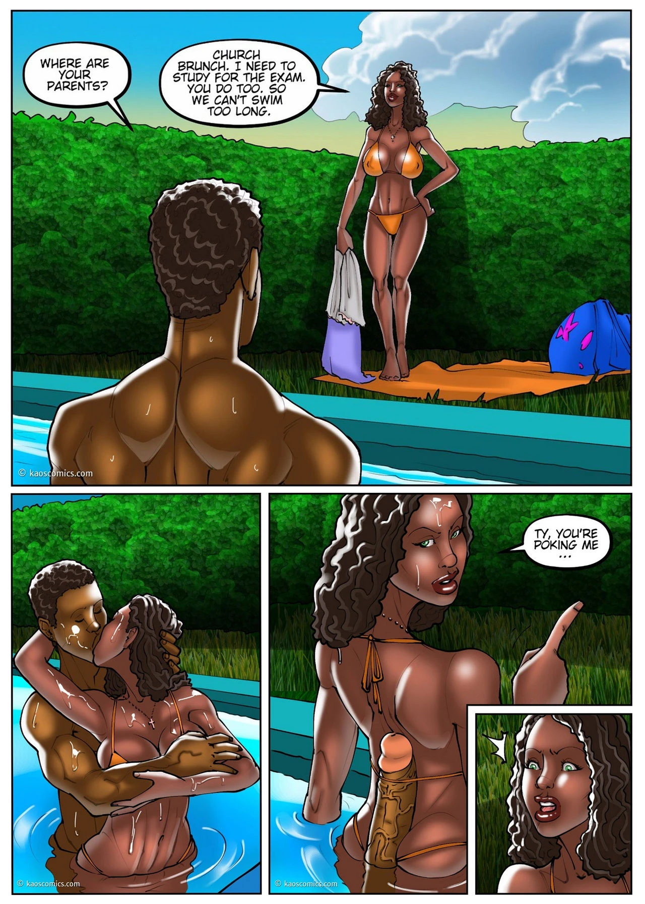 Son's Best Friend's Dad porn comic picture 31