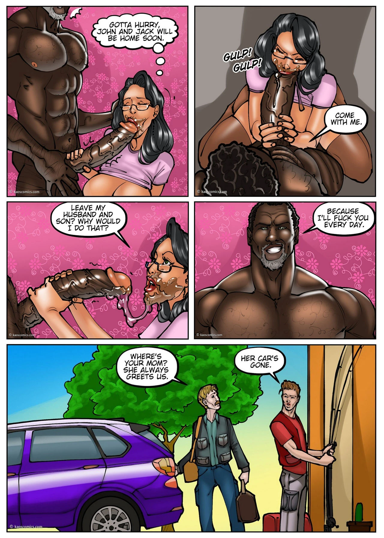 Son's Best Friend's Dad porn comic picture 34