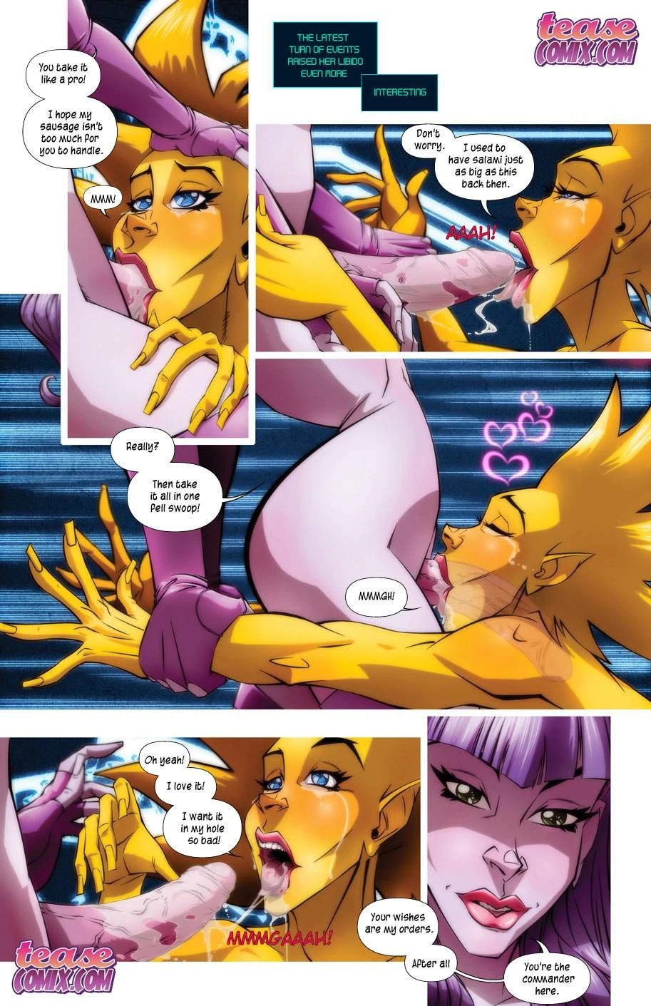 Space Slut 2 porn comic picture 13
