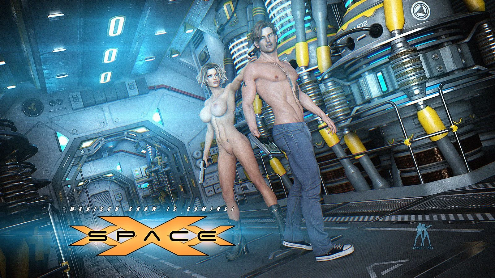 Space XXX - Hard Target porn comic picture 1