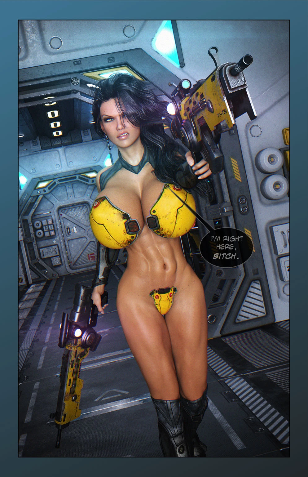 Space XXX - Hard Target porn comic picture 12