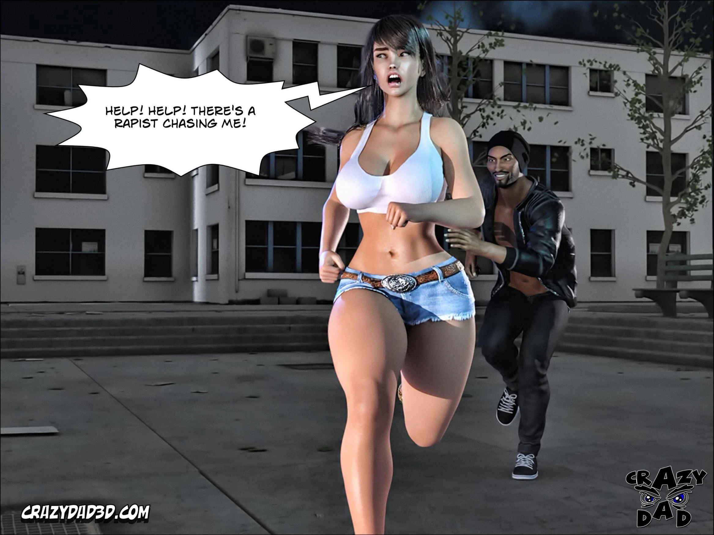 Spank porn comic picture 8