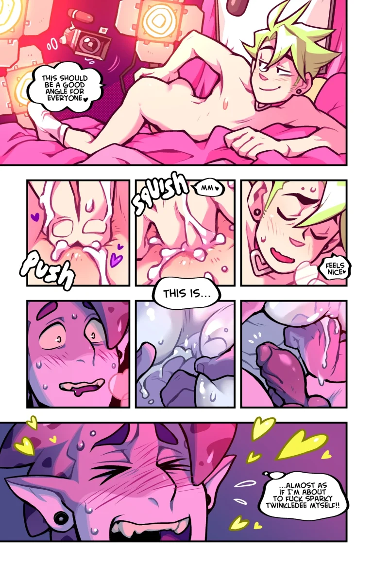 Sparky's Magical Cam Show porn comic picture 7