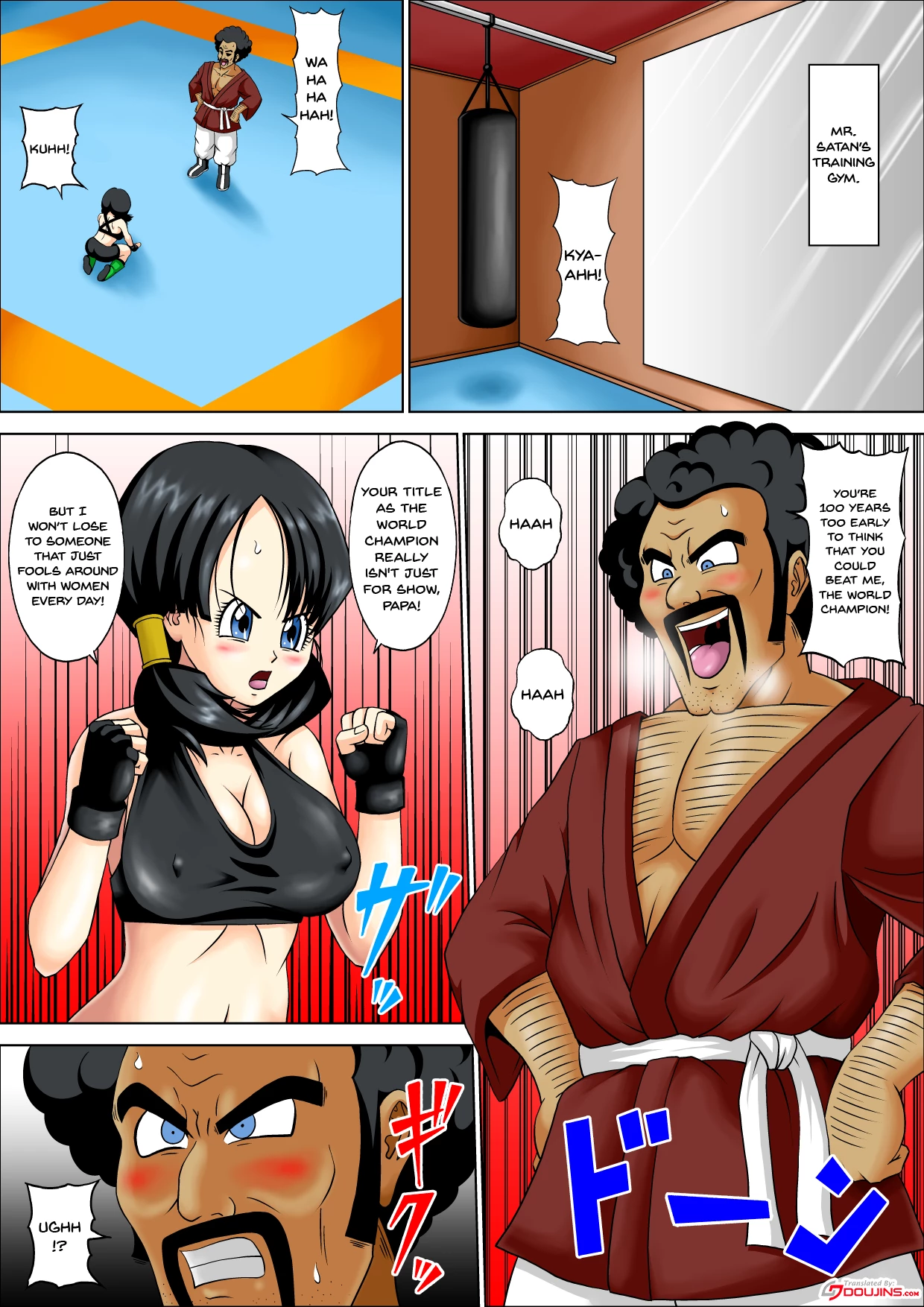 SPARRING FUCK porn comic picture 3