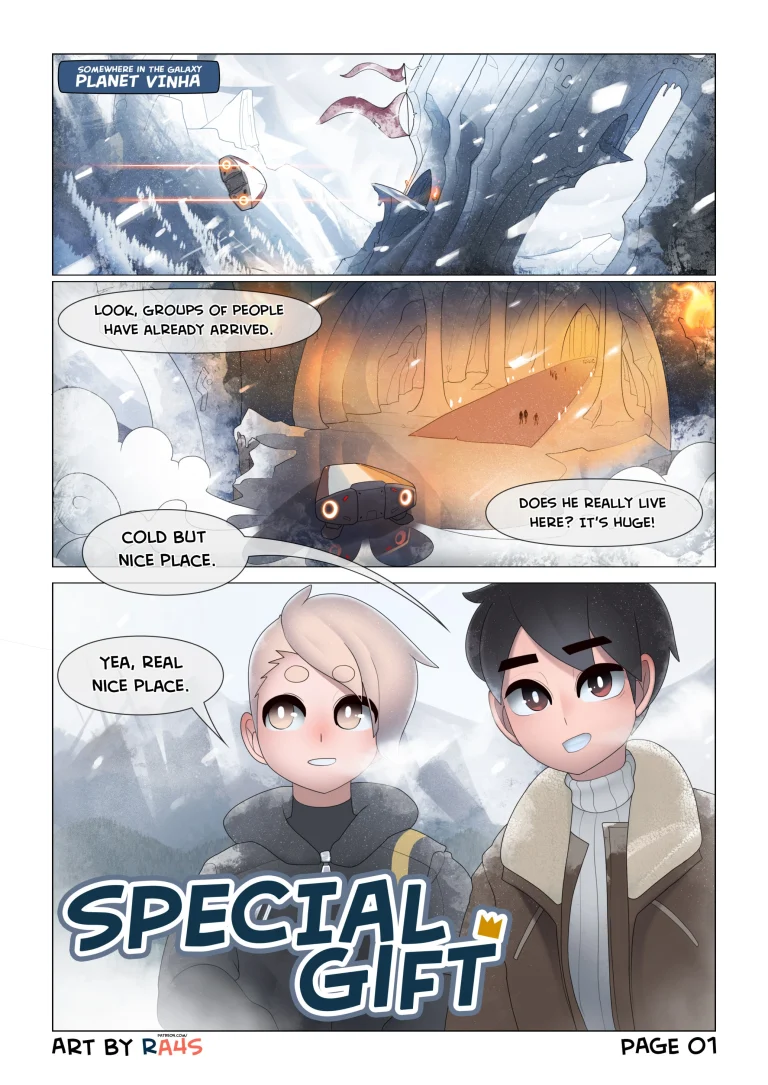 Special Gift! porn comic picture 1
