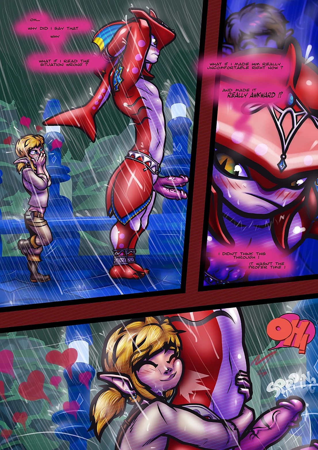 Spicy Meat & Sea Food Fry porn comic picture 16